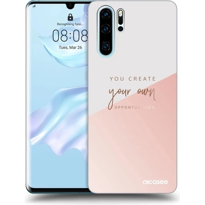 Picasee silikónový čierny obal pre Huawei P30 Pro - Vytvor si svoju vlastnú príležitosť