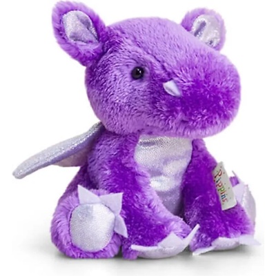 Keel Toys - Пипинс - Плюшена играчка - Лилав дракон - 14 см