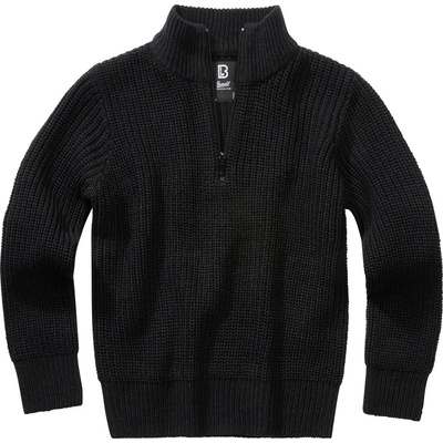 Brandit Kids Marine Troyer Pullover čierny