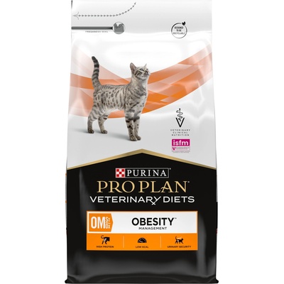 PRO PLAN Veterinary Diets PRO PLAN Ветеринарни диети OM St/Ox Управление на затлъстяването Суха котешка храна 5кг