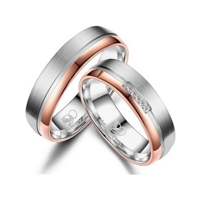 Marrya Pánský snubní prsten Titan TI 16P