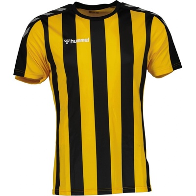 Hummel Фланелка Hummel Unisex Adults Stripe Jersey Drill Top - Blk/SprtsYllw