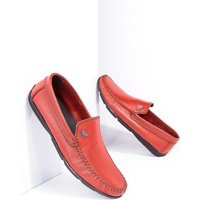 Grand Polo Club Gpc polo Мъжки кожени обувки - Червени 795965706 (265258_Червен)