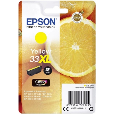 Epson 33XL Yellow - originálny