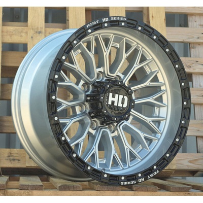 Racing Line D1973 10x20 8x180 ET0 polished black