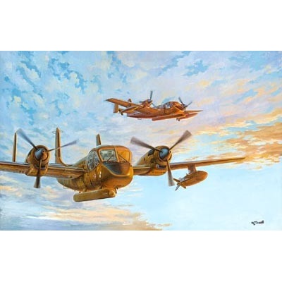 Roden Grumman OV 1B Mohawk 1:48