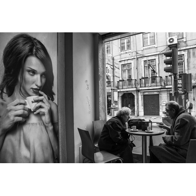 Plagát, Obraz - Coffee´s conversations, Luis Sarmento, 40 × 26.7 cm