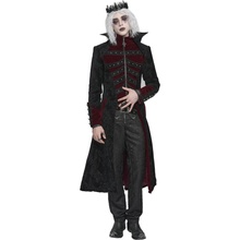 Devil Fashion kabát Gothic Čierna