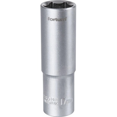 Hlavica nástrčná 1/2 17mm predĺžená Fortum