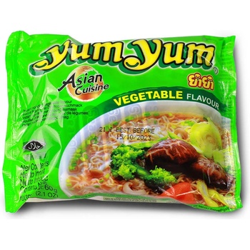 Yum Yum Instantná rezancová polievka zeleninová 30 x 60 g