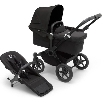 Bugaboo Donkey⁵ komplet Black/Midnight Black pěnová kola 2021 – Zboží Mobilmania