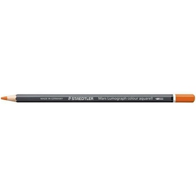 Staedtler Mars Lumograph akvarelová pastelka 104 oranžová šestihranná 104 4 TS1044