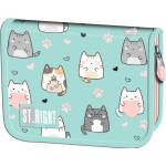 ST.RIGHT Несесер St. Right Charming Cats - С 1 цип и 2 крила (PC03)