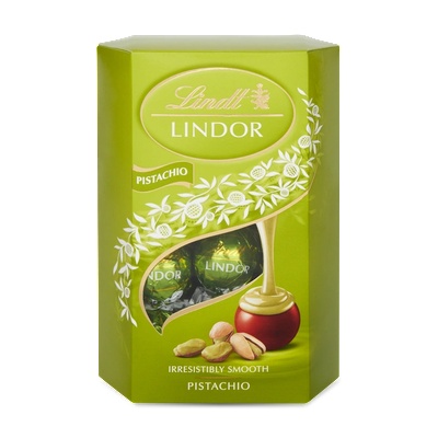 Lindt Линдор Шам фъстък пралини 200гр