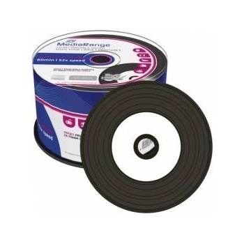 MediaRange CD-R MediaRange Dye 80min. /700mb. 52X (Vinyl Printable) - 50 бр. в шпиндел