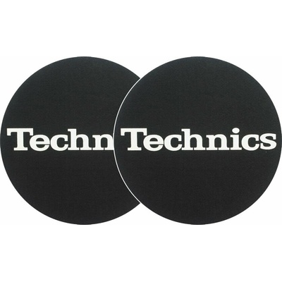 Zomo 2x Slipmaty Technics Logo White