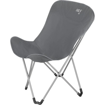 Skládací křeslo NILS Camp NC3051 šedé