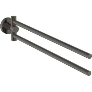 Ideal Standard IOM - Поставка за кърпи, въртяща се, дължина 37 см, Magnetic Grey A9131A5 (A9131A5)