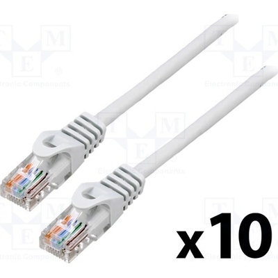 Lanberg PCU5-20CC-0200-S Patch U/UTP Kat. 5e RJ45 vidlice z obou stran lanko CCA