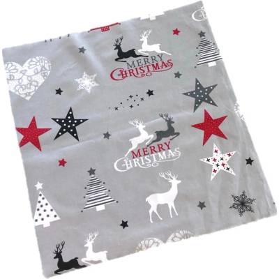 Intermedic Vianočný obrus Christmas STAR grey 40x40 cm