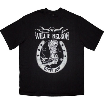 Willie Nelson Риза Outlaw Oversized Unisex Black XL (WNOSTS15MB04)