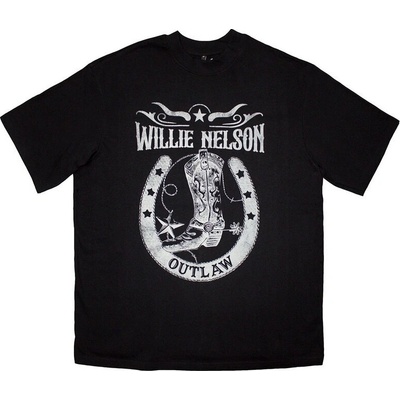 Willie Nelson Outlaw Oversized Black XL Риза (WNOSTS15MB04)