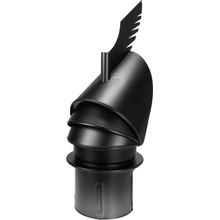Darco Dragon natáčecí hlavice 150 mm odklápěcí černá