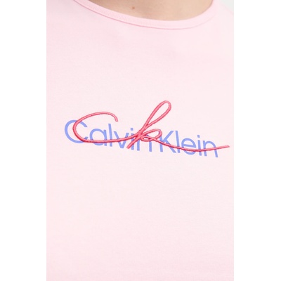 Calvin Klein Jeans Тениска Calvin Klein Jeans дамска в лилаво LV047B828G (LV047B828G)