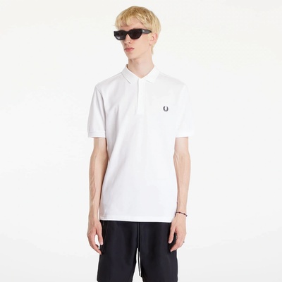 Fred Perry Plain Polo short sleeve Tee white