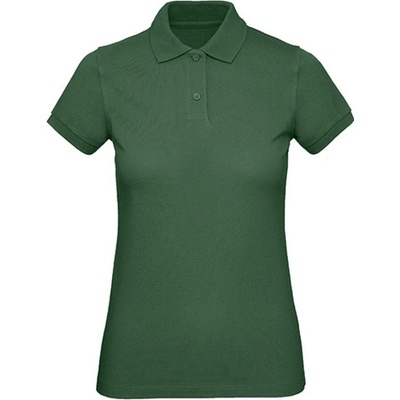 B&C dámska polokošeľa PW440 Bottle Green
