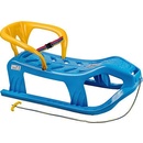 MIKRO TRADING Sánky Snow Star s opierkou modrá