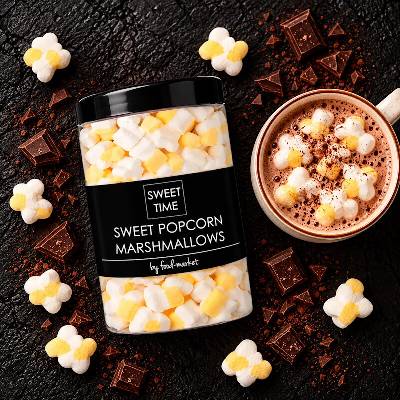 Food-Market Marshmallows Sweet Popcorn 280 g