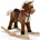 Moni Toys Люлеещо се конче за яздене Moni - Chipper, кафе (106084)