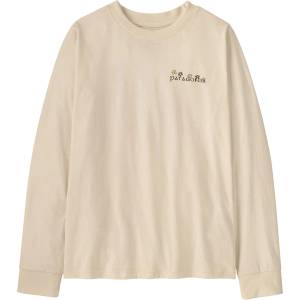 Patagonia Детска блуза с дълъг ръкав Patagonia Kid's L/S Graphic T-Shirt Jumper - Nature's Pace: Undyed Natural (704-4321-1113)