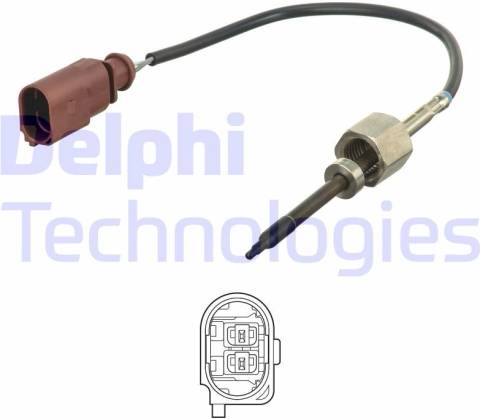 Čidlo teploty výfukových plynů DELPHI TS30262