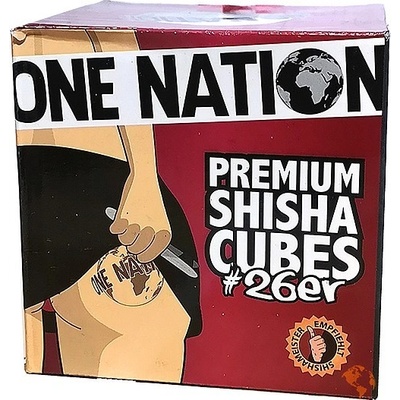 One Nation C26 kokosové uhlíky (brikety) pro vodní dýmky 1kg – Zboží Dáma