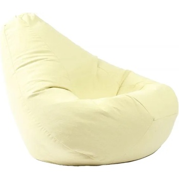 Image 1 of Pufrelax Пуф круша, 220л. , Nirvana Hobbit - Lemon, Перящ се калъф, Пълнеж от полистиролни перли, Гама Premium