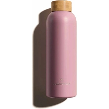 Waterdrop Lahev nerez pastel pink matt 600 ml