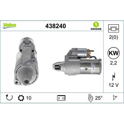 Startér VALEO 438240