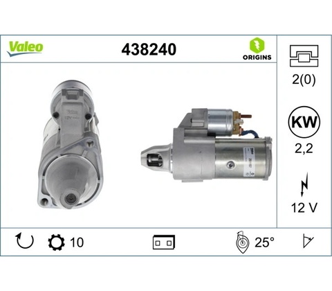 Startér VALEO 438240