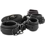 Fetish Submissive Luxury Multi-Function Bed Binding Set Vegan Leather