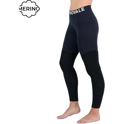 Mons Royale Cascade Merino Flex 200 Legging čierna/sivá