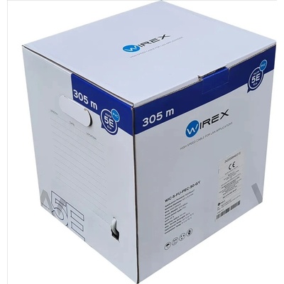 Wirex WIC-5-FU-PEC-30-GY CAT5E F/ UTP PVC / ECA 305m šedý