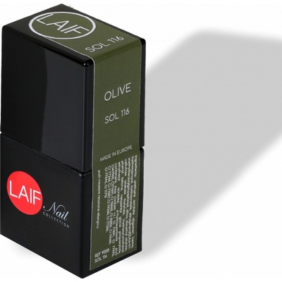 Laif gel lak zelený SOL 116 Olive 10 ml