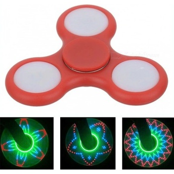 Fidget spinner Svítící ČERVENÝ