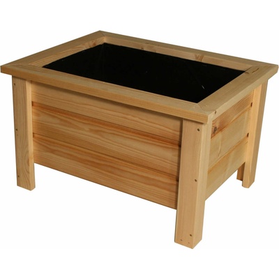 Krušnohorský Nábytok Drevený kvetináč Maceta 58 x 45 x 37 cm prírodný 3KV2