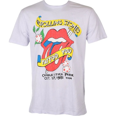 AMPLIFIED Мъжка тениска the rolling stones - tattoo you - purple phaze - amplified - zav210rty