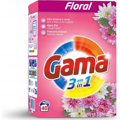 Gama Floral Universal prací prášek 40 PD 2,2 kg