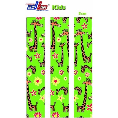BB Tape Kineziologický tejp žirafa limetková 5 m x 5 cm