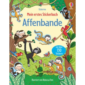 Mein erstes Stickerbuch: Affenbande | Jessica Greenwell, Rebecca Finn (2023)